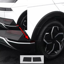 Deliciousticker For 2022-2024 Hyundai Ioniq 5 Rear Reflectors PreCut Tint Decal Overlay Vinyl