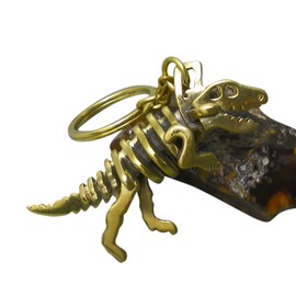 Suillty Cute Dinosaur Skeleton Keychains Cartoon key ring Handbag Pendant Accessories for Women Girls Men Bag Decoration