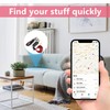 Leather Keychain Holder Case Compatible with AirTag,Cute Protective Cover with