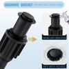 ALEASHA Pop Up Sink Drain Without Overflow, Bathroom Sink Drain