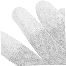 Operitacx 5 Pairs Static Fingertip Gloves Non Slip Coated Gloves for Industry Workers Durable Comfortable for Electronics Assembly and Repair Thermal Insulation Spark Protection for Dust