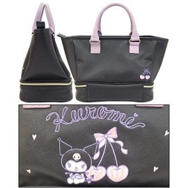 Marushin Tote Bag, Chromi, Cherry Ribbon, 3335015800, Approx. H 8.7 x W 12.6 x D 5.9 inches (22 x 32 x 15 cm) (not including handle)