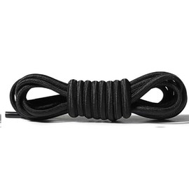 YOLCAR Elastic No Tie Flat Shoe Laces, Stretch Shoes Strings for Sneakers and Casual Shoes, Black