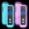 2 Pack Remote Cover for Roku,Compatible with All Roku TV
