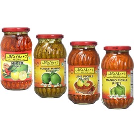 Mother's Recipe - Pickle Combo 4in1 (Mixed, Punjabi Mango, Lime Hot, Mango Hot) 500g x 4
