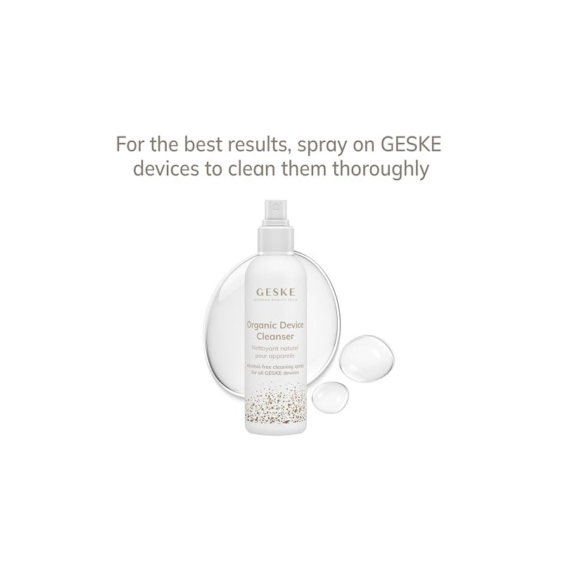 Geske Led Sonic Full Body Brush Cepillo Limpiador Corporal Exfoliante