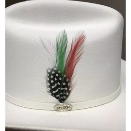 STETSON® “GENUINE” CLASSIC COWBOY HAT FEATHER