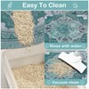 Glittme Cat Litter Mat with Non-Slip Bottom Litter Box Mat