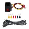 Rocker Switch Power Socket Inlet Module Plug and 4.9ft Power