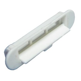 Vision Hardware Set of 10 pcs Window Sash Weep Cover 1238WHITE 1237 0