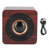 Bluetooth Mini Speaker Portable Wood Wireless Loudspeaker Sound System 3W