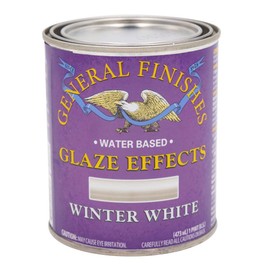 General Finishes Water Based Glaze Effects, 1 Pint, Winter White