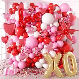 Valentines Day Balloons, Valentines Day Party Balloons Decoration Party Supplies