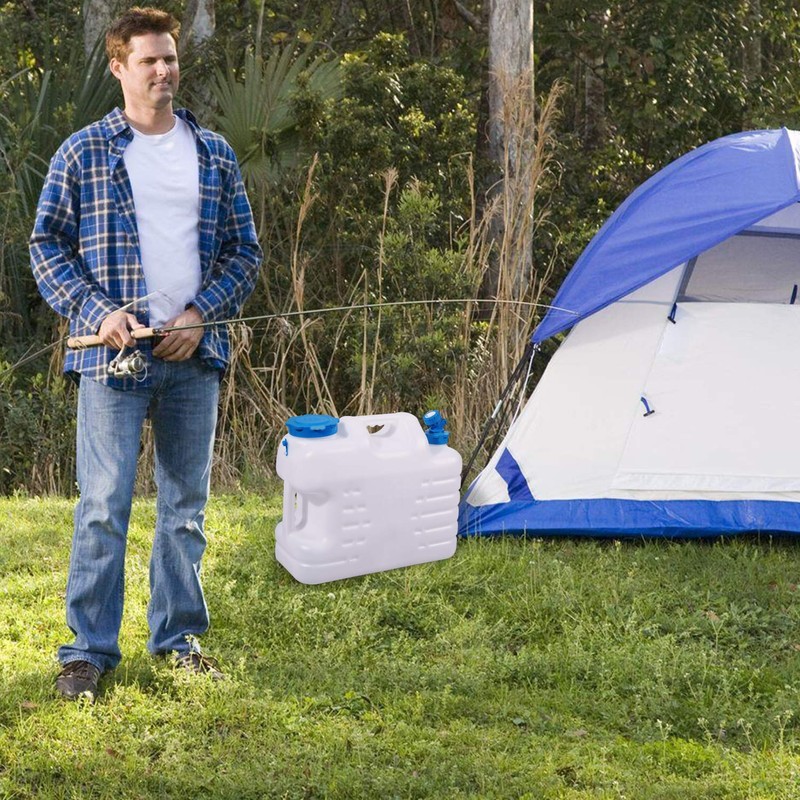 CAMPMAX 5 Gallon/18.5L Water Container with Spigot, Portable BPA Free
