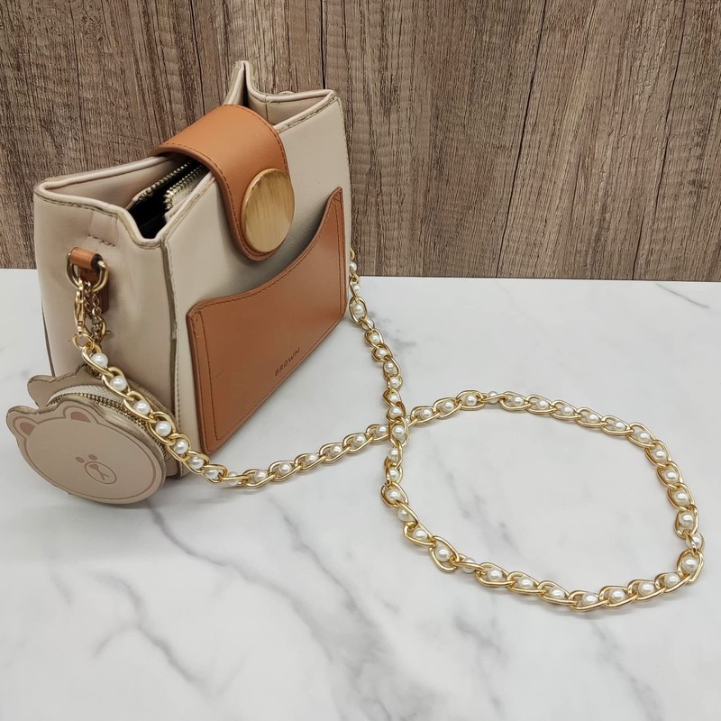 HAOBIN Pack of 2 Handbag Chain Metal Purse Chains Strap