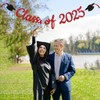 Pre-Strung Class of 2025 Banner, Graduation Party Decorations, Congratulations Grad