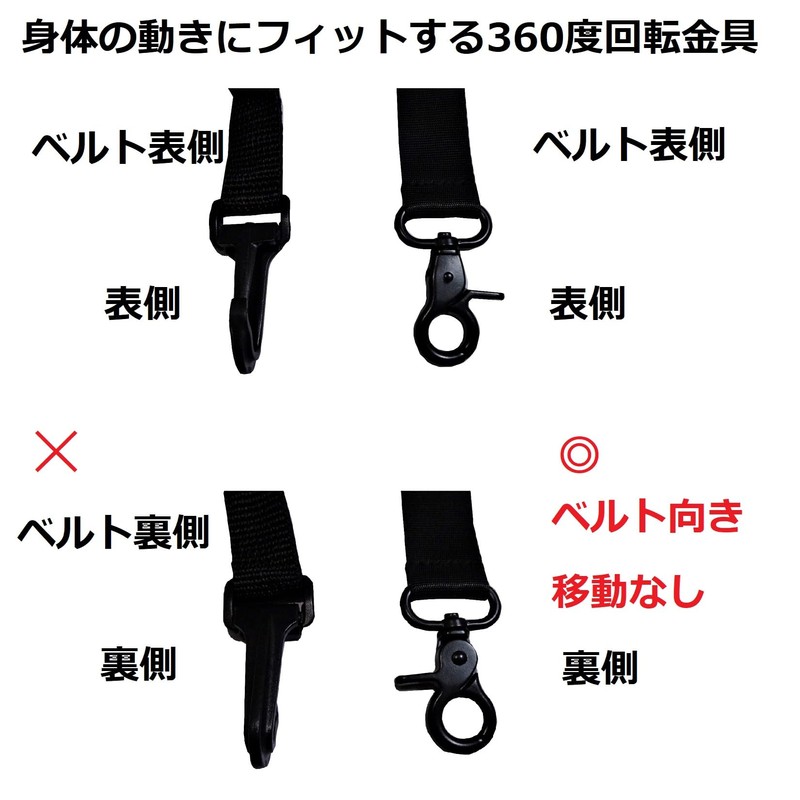 C-POSH Shoulder Strap for Bags, Width 1.0 inches (25 mm),