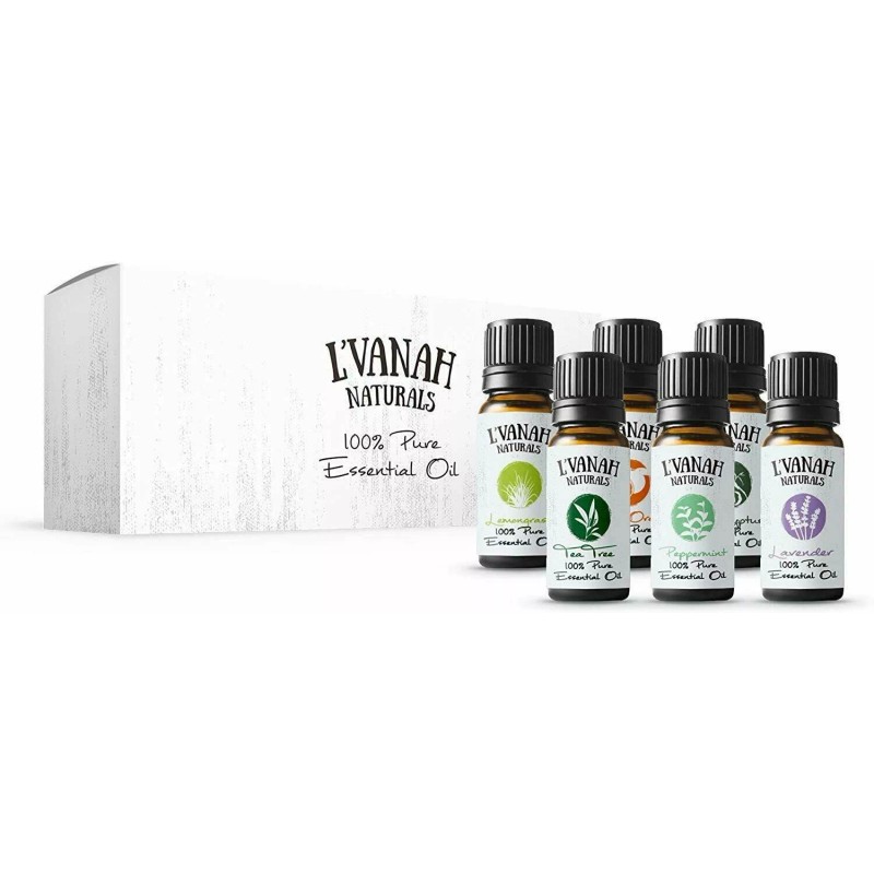 L'VANAH Naturals 100% Pure Essential Oil Aromatherapy Therapeutic Grade Natural