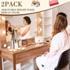 Hicarer Stainless Steel Purse Display Stand Adjustable Height Handbag Display