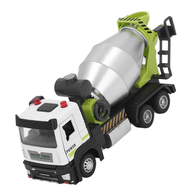 Cement Mixer Toy Truck 1:32 Alloy Pull Back Design Construction