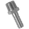Hose Tail Male Thread 1/4" to 8mm (5/16") Compressor Coupling