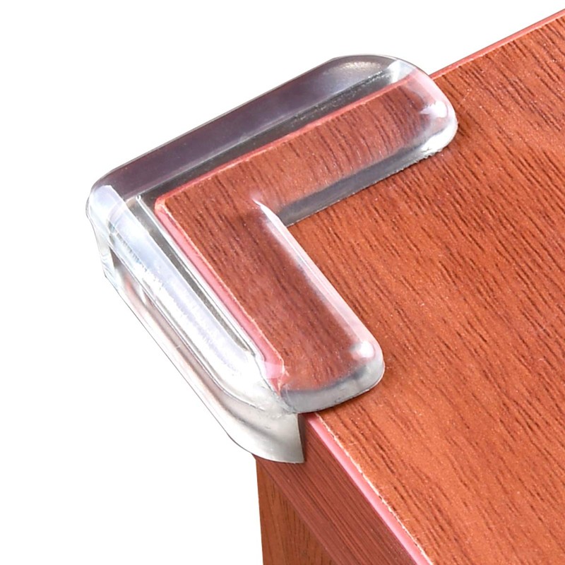 LOMILY Clear Corner Guards(12 Pack),Table Corner Protectors,Clear Edge Safety Bumpers,High