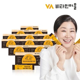 Vitamin Village Hot Complex Honey Lemon Ginger 12 Box total 120 bags / 비타민마을 핫 콤부차 허니레몬진저 12박스 총120포
