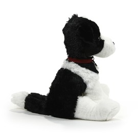 Made By Aliens Adorable Dog Stuffed Animal Plush Toy – Premium Quality 8 Inch Soft and Cuddly Puppy with Cute Collar – Perfect for Kids, Cat Lovers, and All Ages (Oreo The Border Collie)