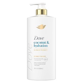 Dove Conditioner Coconut & Hydration for Dry Hair with Bio-Protein Care Technology and Coconut Oil 28 Fl Oz