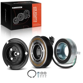 A-Premium Air Conditioner AC Compressor Clutch Kit Compatible with Ford Escape 2008-2012 & Mazda Tribute 2008-2011 & Mercury Mariner 2007-2011, 3.0L