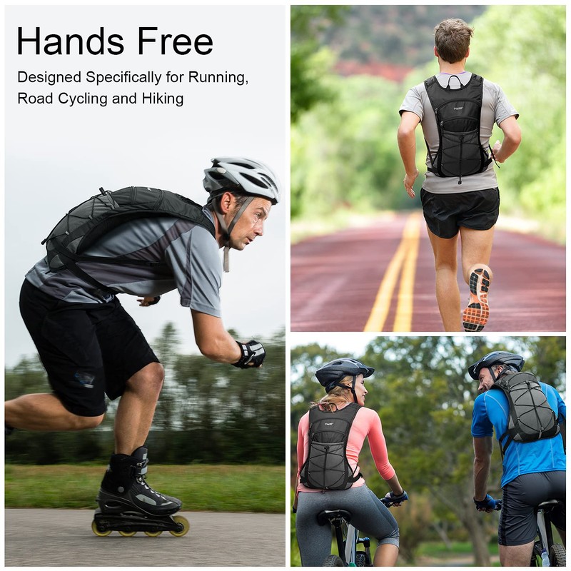 G4Free Hydration Backpack Cycling Water Bag Running Pack with PEVA