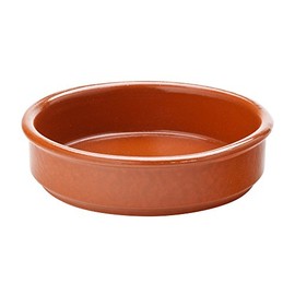 Regas Tapas Dish, Ceramic, Terracotta, 11.5 x 11.5 x 4 cm