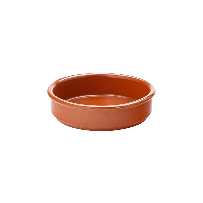 Regas Tapas Dish, Ceramic, Terracotta, 11.5 x 11.5 x 4