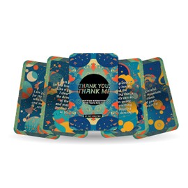 Ibiza Tarot Thank You, Thank Me - Gratitude Affirmations for Young Adults - By Amy Edelstein