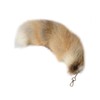 FAYZSOWSR Fox Tail Purse, Charm Faux Fur Tail Key Chain