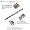 CoCud 4.2mm Advanced Twist Drill Bit with Titanium & Nitride
