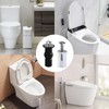 BaiBaoHui 12-Pc Universal Toilet Seat Hinge Screws Kit - Durable