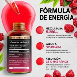 Vitamina B12 5000 Mcg Liquido Sublingual Hecho En Usa                                                                                                 