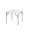 Vampire Killer Square Folding Table (VK-86L White)