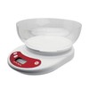 Ekco Báscula Digital Para cocina con Tazón Evolution Color Blanco,