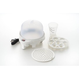Maruyama Giken PDY-30 Petite Plaisir Electric Boiled Egg Bowl (with Perforated Plate)