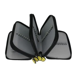 Estuche para Lápices con 72 Ranuras, Portalápices de Colores de Tela Oxford de Gran Capacidad para Niños, 4 Capas, Negro
