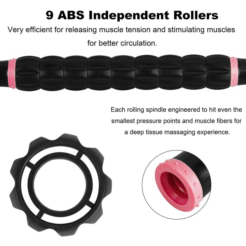 Yansyi Muscle Roller Stick for Athletes - Body Massage Roller