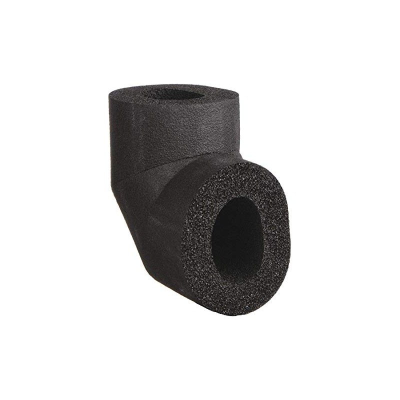 2" x 59/64" Elastomeric Elbow Pipe Fitting Insulation, (Pack of