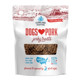 Farmland Traditions Farmland Traditions New Filler Free Dogs Love Pork Premium Jerky Treats for Dogs (13.5 oz.)