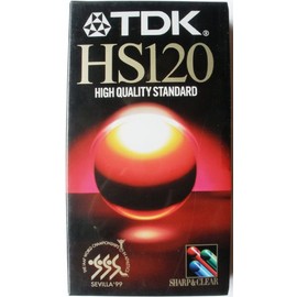 TDK E120 HS Blank Tapes