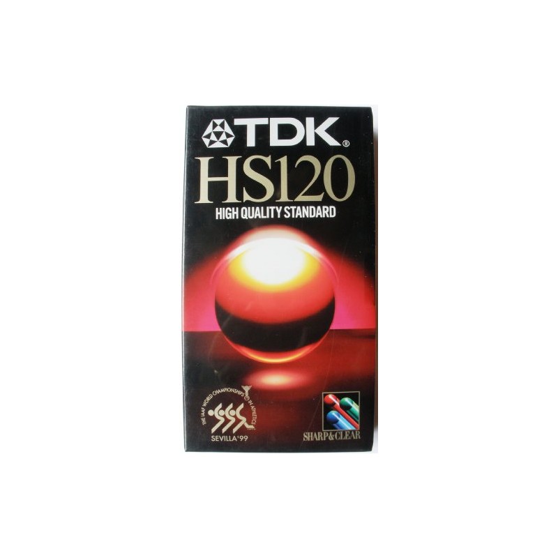 TDK E120 HS Blank Tapes