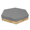 Sandbox Cover Oxford Cloth Sandpit Pool Cover UV Square Pool