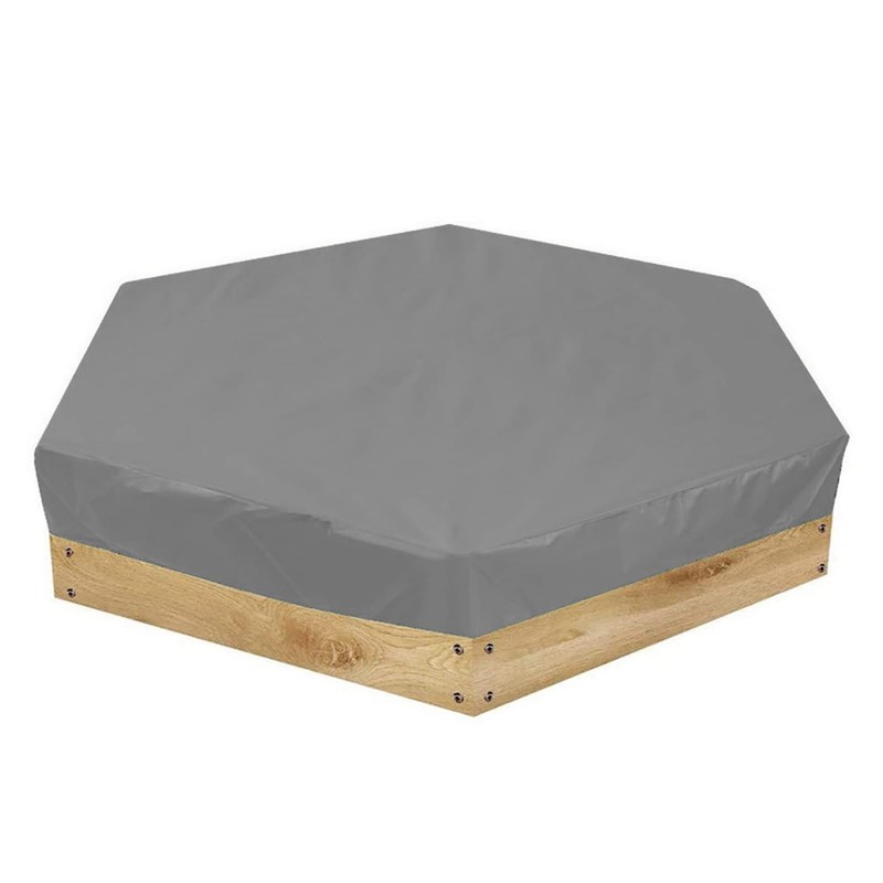 Sandbox Cover Oxford Cloth Sandpit Pool Cover UV Square Pool