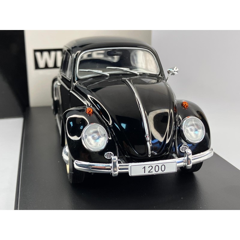 WHITEBOX 1/24 Volkswagen Beetle 1200 BEETLE 1960 Mini Car (Black)
